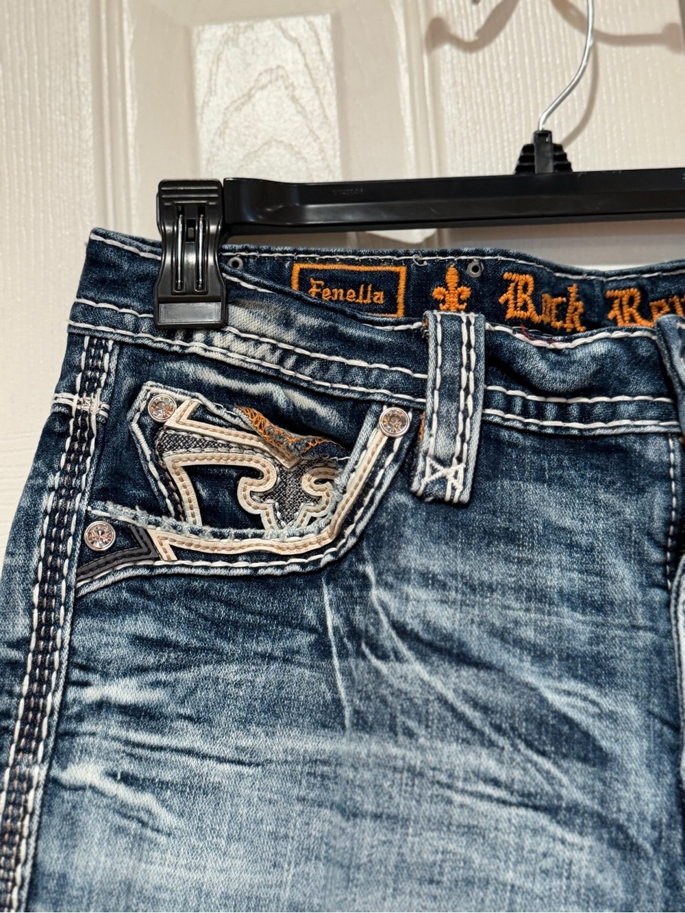 Rock Revival Women's Washed Blue Boot Cut Jeans - Picture 3 of 7